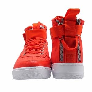 Nike SF 1 Mid Team Orange White Air Force AF1 10.5